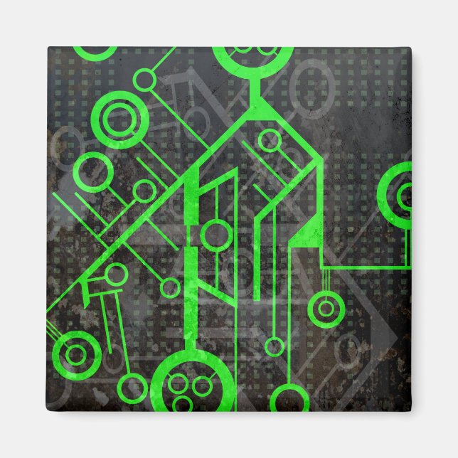 Imã Circuito Verde (Frente)