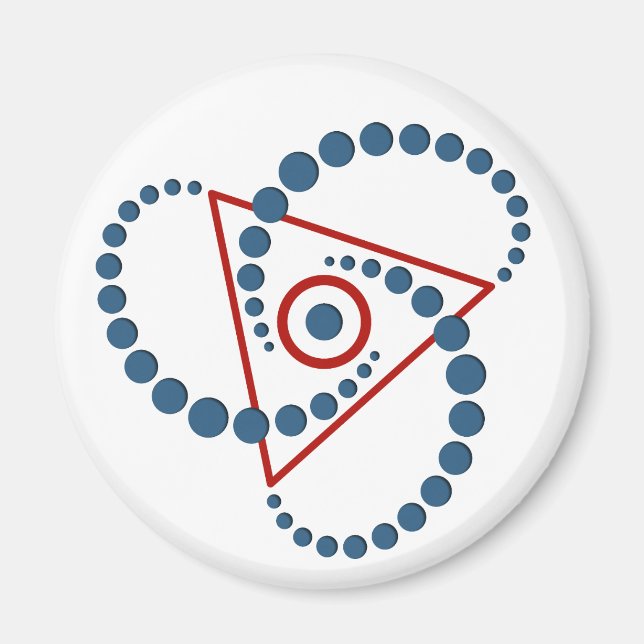 Imã círculo de culturas VI (Frente)