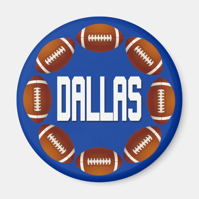 IMÃ CÍRCULO DE FUTEBOL DE DALLAS (Frente)