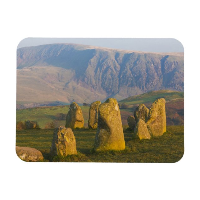 Ímã Círculo de Pedras de Castlerigg, Distrito dos Lago (Horizontal)