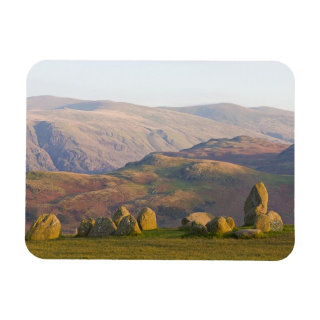Ímã Círculo de Pedras de Castlerigg, Distrito dos Lago (Horizontal)