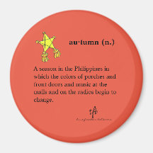 Círculo do outono das Filipinas