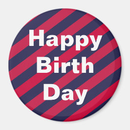 Imã Círculo Especial Feliz Dia de Nascimento