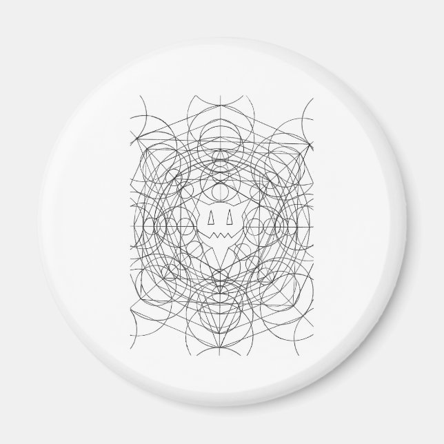 Imã círculo percentual (Frente)