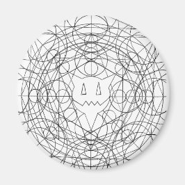 Imã círculo percentual