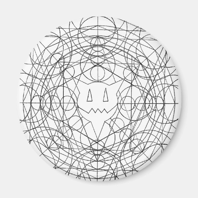 Imã círculo percentual (Frente)