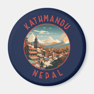 Imã Círculo Retrotraído de Katmandu Nepal