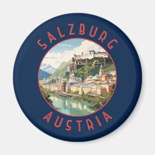 Imã Círculo Retrotraído de Salzburgo Áustria