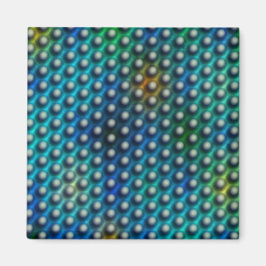 Imã Círculos de desenho que se parecem com esferas ou