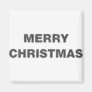 Imã Círculos de Natal Feliz 4