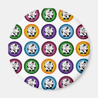 Círculos de Vaca bonito