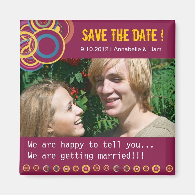 Imã Círculos Decor -5 (Frente)