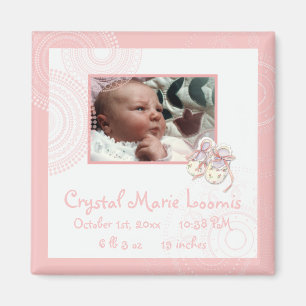 Imã Círculos 'n Booties, Anúncio de Nascimento de Magn