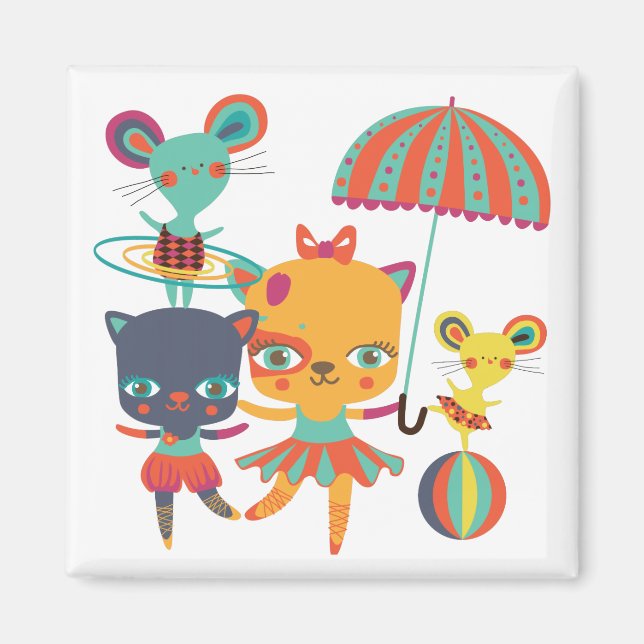 Imã Circus Cuties (Frente)