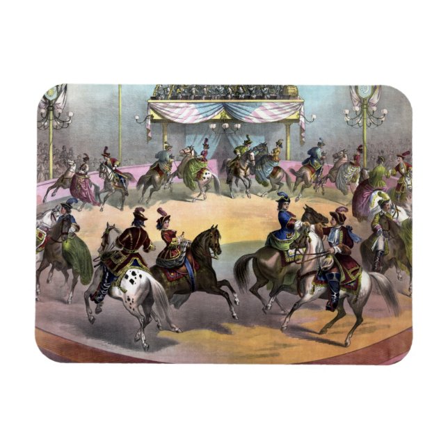 Ímã Circus Grand Finale, 1872. (Horizontal)
