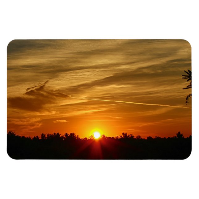 Ímã Cirrostratus Cloud Sunrise (Horizontal)