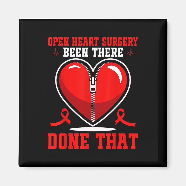 Imã Cirurgia Cardíaca Aberta Doentes Doentes com Doenç (Frente)