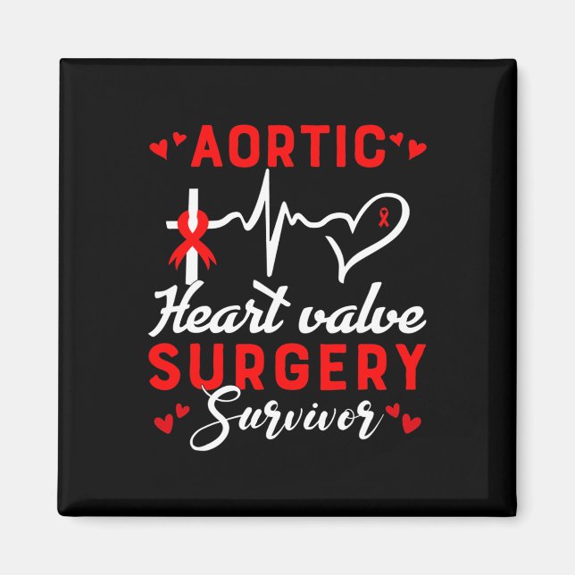 Imã Cirurgia das Válvulas Cardíacas Sobrevivência Doen (Frente)