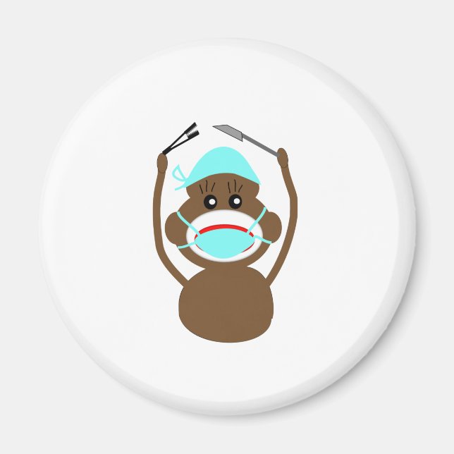 Imã Cirurgia Geral do Sock Money - Adorável (Frente)