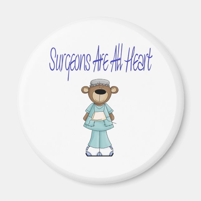 Imã Cirurgiões São Todos Corações (Frente)