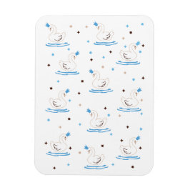 Ímã Cisne Encantado lago Swan Fairy Tale Crowan Swan