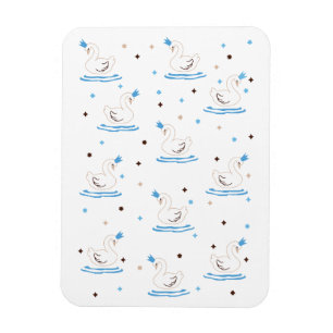 Ímã Cisne Encantado lago Swan Fairy Tale Crowan Swan