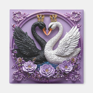 Imã Cisnes de Casamento
