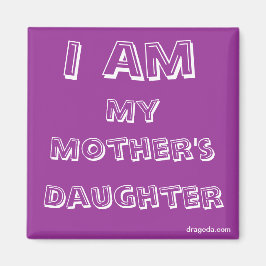 Imã Citação da Filha Mãe