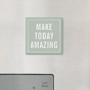 Imã Citação de Afirmações Inspiradoras Motivacionais