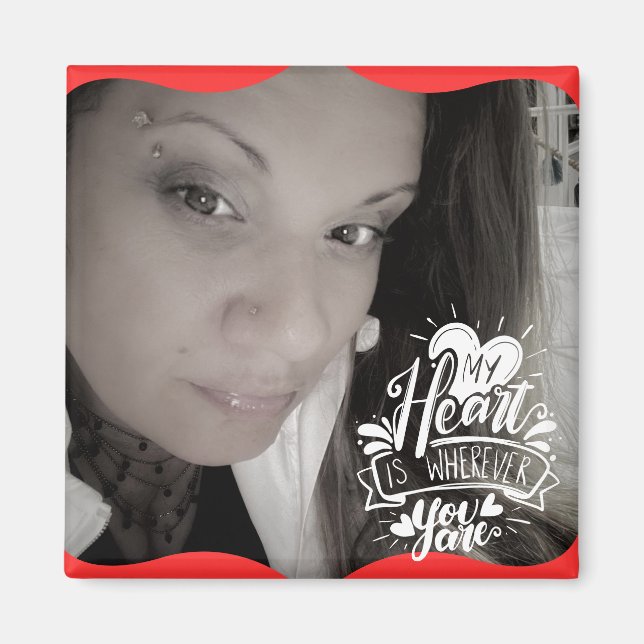 Imã Citação de distância longa do dia do Namorados de  (Frente)