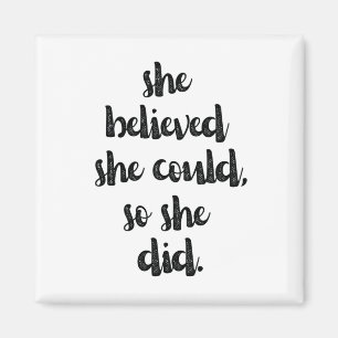 Imã Citação de energia feminista inspiradora