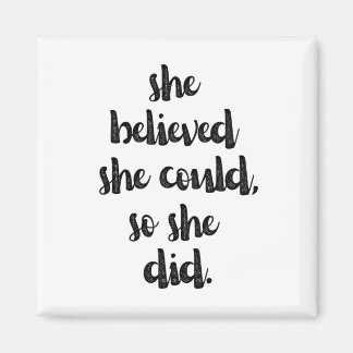 Imã Citação de energia feminista inspiradora