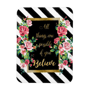 Ímã Citação de inspiração do ouro moderno