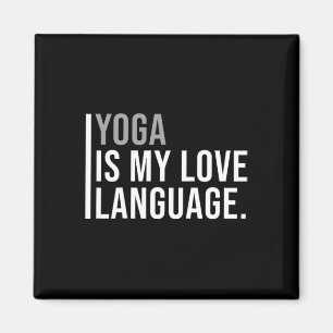 Imã Citação de Meme de Yin Yoga
