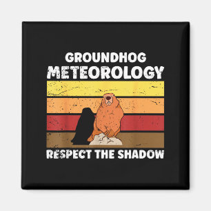 Imã Citação de Meteorologia do Dia da Marmota para Met