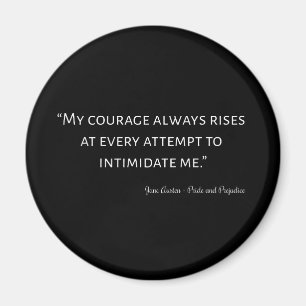 Imã Citação de Orgulho e Preconceito I