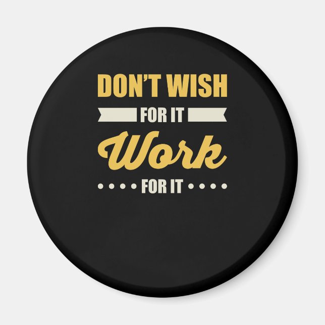 Imã Citação de Sucesso Motivacional Inspiracional (Frente)