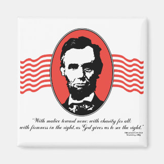 Imã Citação do Discurso da Segunda Posse de Lincoln
