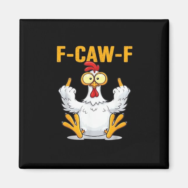 Imã Citação do Meme do Galo Clássico (Frente)