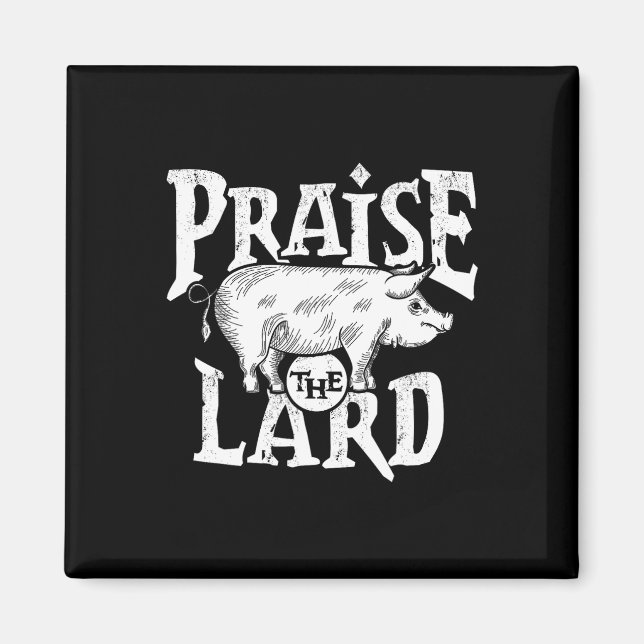 Imã Citação do Porco de Carne de Suíno de Churrasco Ba (Frente)