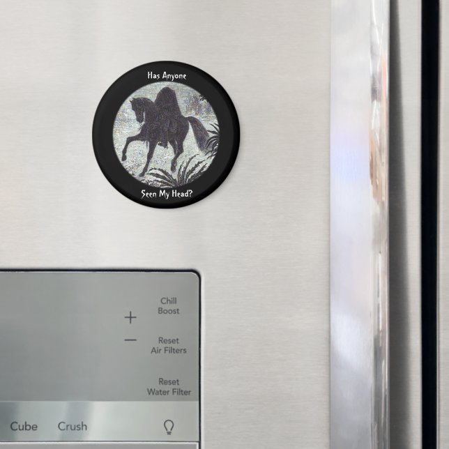 Imã Citação Engraçada de Cavaleiro Sem Cabeça (In Situ (Fridge))