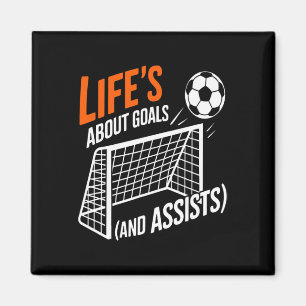 Imã Citação Engraçada de Futebol Metas de Vida Motivaç