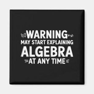 Imã Citação engraçada de professor de matemática pode