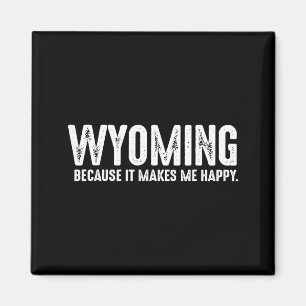 Imã Citação engraçada de Wyoming Orgulhoso Morador do