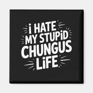 Imã Citação Engraçada e Sarcástica Odeio Minha Vida de