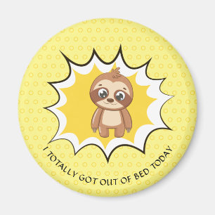 Imã Citação Engraçada Personalizada Bolinhas amar