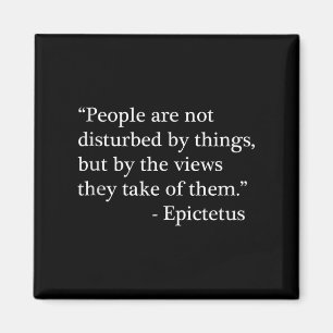 Imã Citação Estática Da Visão Filosófica Epictetus De