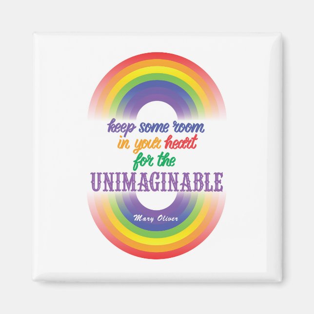 Imã Citação Inspiradora (Frente)