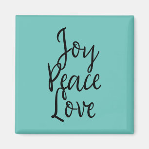 Imã Citação Inspiradora Alegria Paz Amor