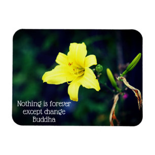 Ímã Citação Inspiradora Amarelo